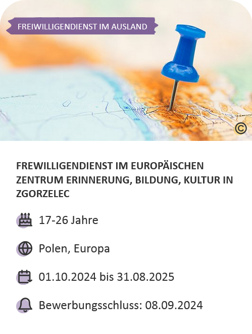 Last-Minute-Markt-Angebot: Freiwilligendienst in Polen in einem Europäischen Zentrum