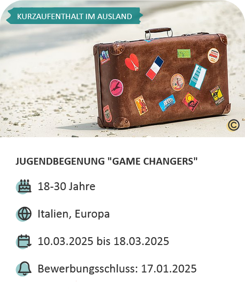 Last-Minute-Markt-Angebot: Jugendbegegnung in Italien