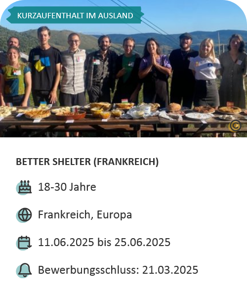 Last-Minute-Markt-Angebot: Workcamp in Frankreich, Bau eines Dorfplatzes