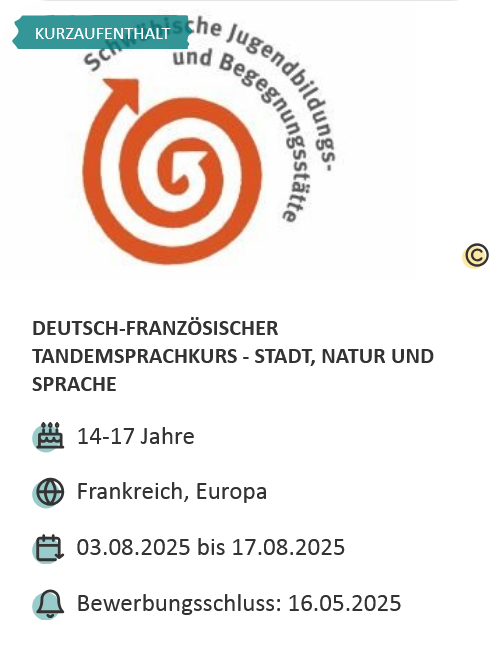 Last-Minute-Markt-Angebot: Sprachkurs in Frankreich.